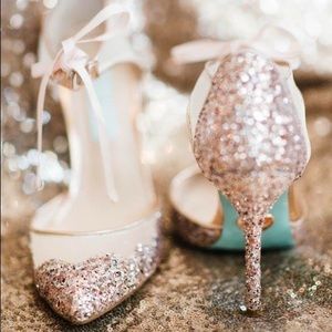 Blue by Betsey Johnson Stela Glitter Pumps